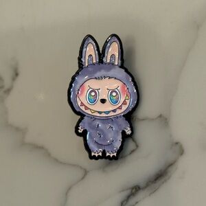Secret ID Big Into Energy Labubu pin